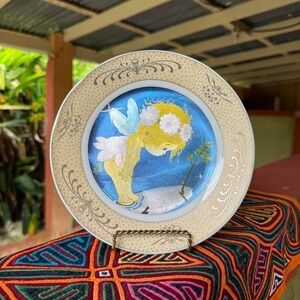 Vintage fairy‎ decorative plate